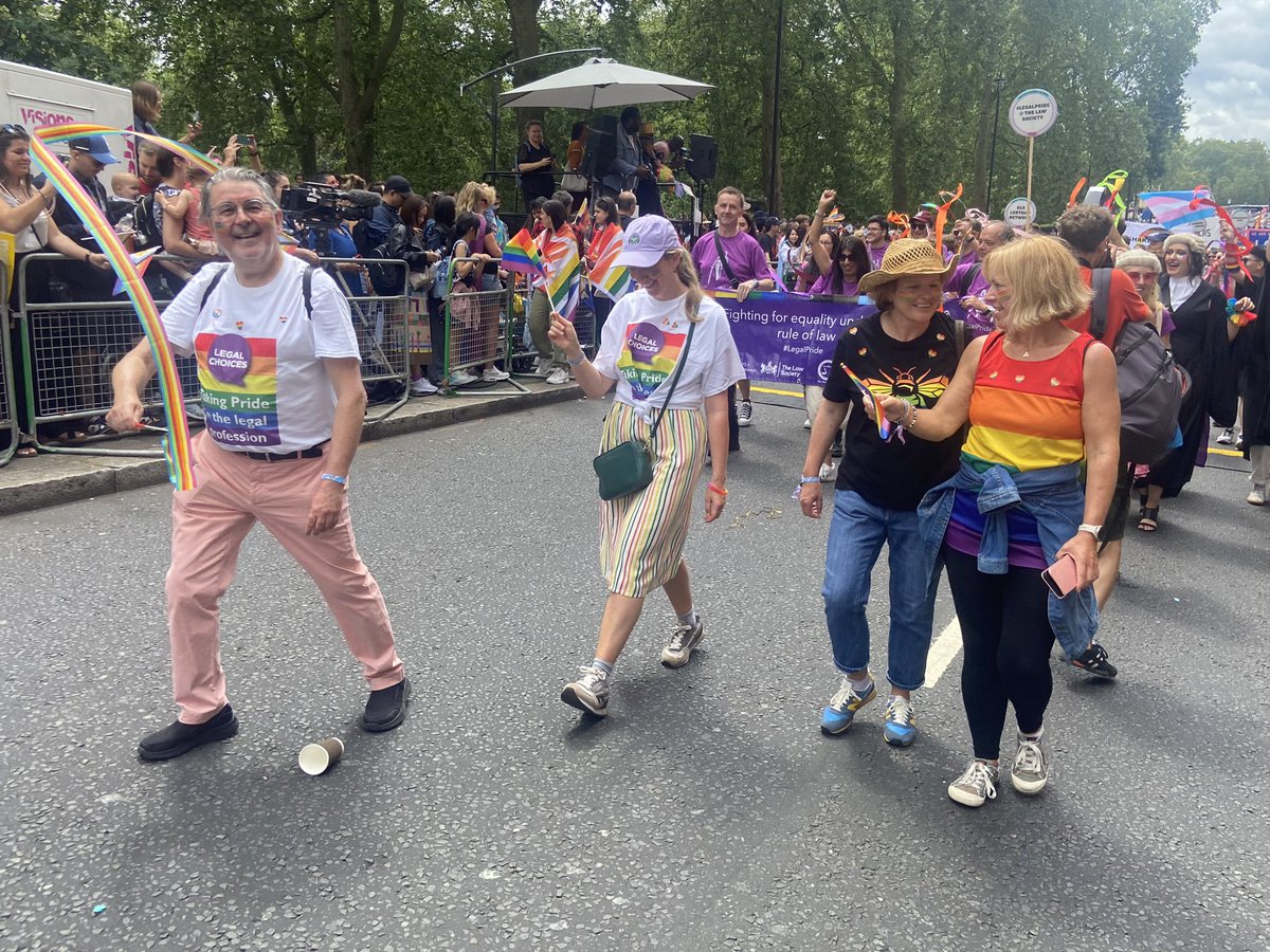 Legal Services Board (@lsb_engandwal) on Twitter photo We had an amazing time taking part in the @prideinlondon parade on Saturday with the legal services regulators, under the <a href="/legal_choices/">Legal Choices</a> banner.
Weโre committed to working together to create an inclusive legal services sector that is open to everyone #LGBTQIA #LondonPride2023 We had an amazing time taking part in the @prideinlondon parade on Saturday with the legal services regulators, under the <a href="/legal_choices/">Legal Choices</a> banner.
Weโre committed to working together to create an inclusive legal services sector that is open to everyone #LGBTQIA #LondonPride2023