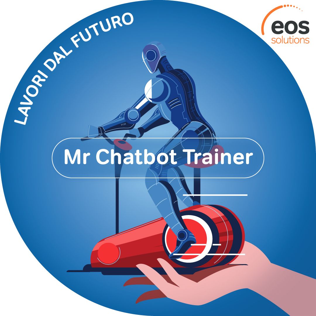 eossolgroup's tweet photo. I mestieri del futuro? Ogni mese chiediamo all’IA e questa volta ci propone il Chatbot Trainer, che allena l’assistente virtuale a interpretare il linguaggio umano e a elaborare risposte corrette.
 
Scopri le posizioni aperte in Eos:
https://t.co/yFLWbvMix5

#AI #LavoriDalFuturo https://t.co/NzSWKA3n8G
