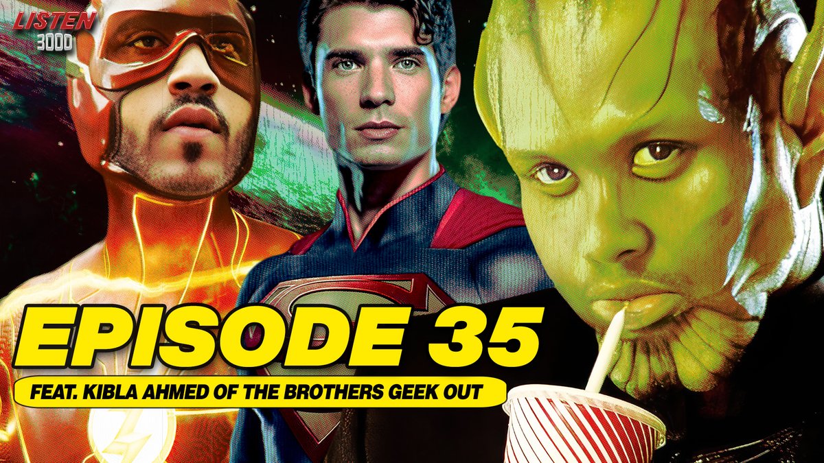 🚨NEW LISTEN 3000🚨

We're Back with EPISODE 35
Feat. Kibla Ahmed of @thebrosgeekout

We get into the Superman Legacy Casting, Secret Invasion Thoughts, I'm a Virgo Review and More!! 

Powered by @AgentsFandom

▶️bit.ly/L3KxAOF 

#SecretInvasion  #imavirgoonprime