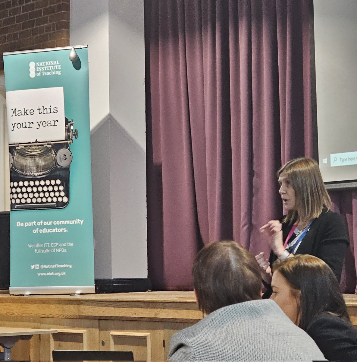 SophieBacken's tweet photo. There's a buzz on campus here in the North and West Campus @NatInstTeaching as we welcome our first trainees to their Flying Start Week as they start their journey to join the best profession in the world. #flyingstart #BeTheSpark https://t.co/qnhIyW2SD0