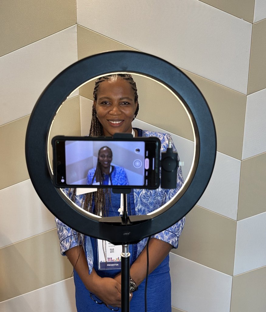 First up: Dr. Perpetua Ibekwe (<a href="/perpetua_ibekwe/">Perp Ibekwe</a>) with the Nigerian Association of Dermatologists. <a href="/ILDSDerm/">International League of Dermatological Societies</a> #WCD2023Singapore #WCD2023 @wcd2023sg #ILDSxWCD