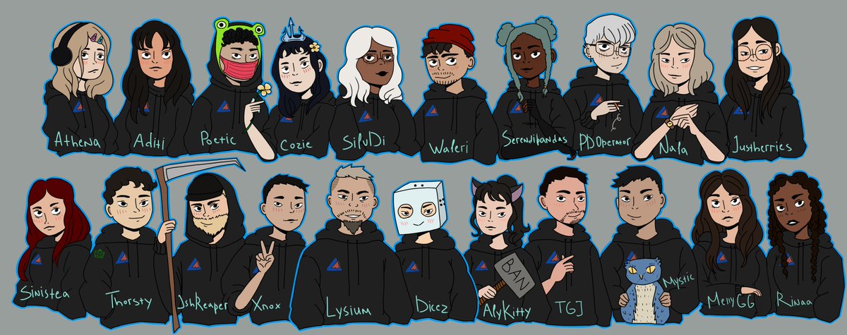 Finally free from uni. This is an art for Lysium and his wonderful mod and admin team! Happy late Birthday <a href="/iamlysium/">Lysium</a> !