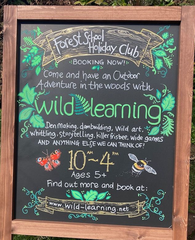Somehow, the summer holidays have crept up again, and (incredibly) we start next week. We are gearing up for a summer holiday season full of fun and adventure on all our sites.

We still have places free for most days, so you can book here: wild-learning.pembee.app
