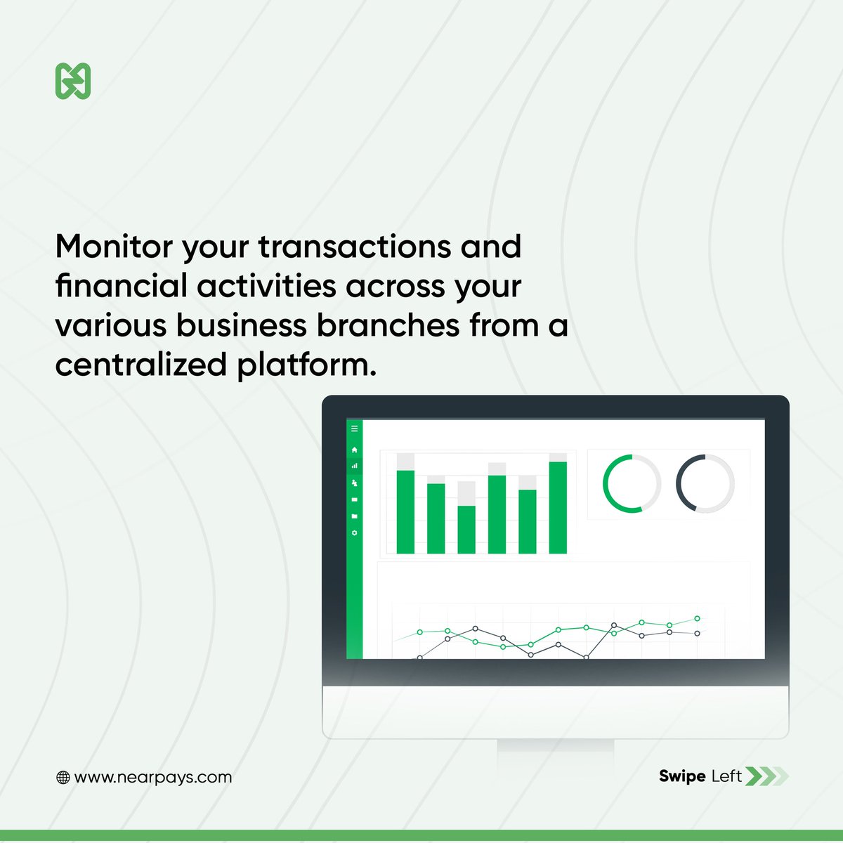 nearpays's tweet photo. Introducing Nearpays' Corporate Dashboard!
Enjoy the possibilities of managing your sales transactionsand branches in real-time from a centralized location.
Swipe to learn more.
#Nearpays #CorporateDashboard
#ScanCardToPay
#NFC #EmpowerYourBusiness https://t.co/dufEVBvrst