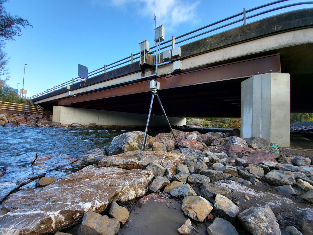 Scanners aren't just for buildings, 3D scans are great for all sorts of structural work.