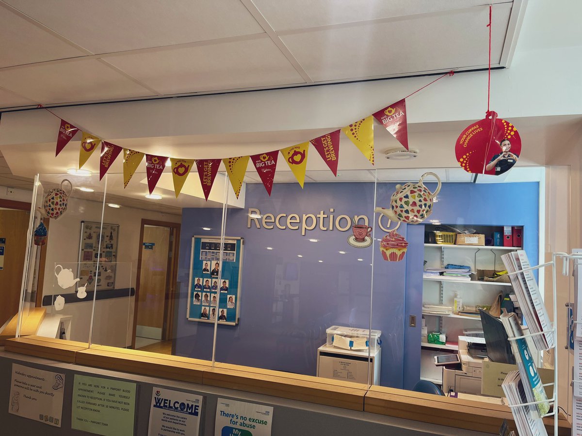 Outpatients & Records Practice Educator (@opddevelopment) on Twitter photo Acre Mill NHS 75th Birthday transformation underway at our Reception Areas <a href="/CHFTNHS/">Calderdale and Huddersfield NHS Foundation Trust</a> <a href="/ChftOutpatients/">CHFT Outpatients 🌈</a> #NHS75 #happybirthdaynhs #proudtobeinhealthcare Acre Mill NHS 75th Birthday transformation underway at our Reception Areas <a href="/CHFTNHS/">Calderdale and Huddersfield NHS Foundation Trust</a> <a href="/ChftOutpatients/">CHFT Outpatients 🌈</a> #NHS75 #happybirthdaynhs #proudtobeinhealthcare