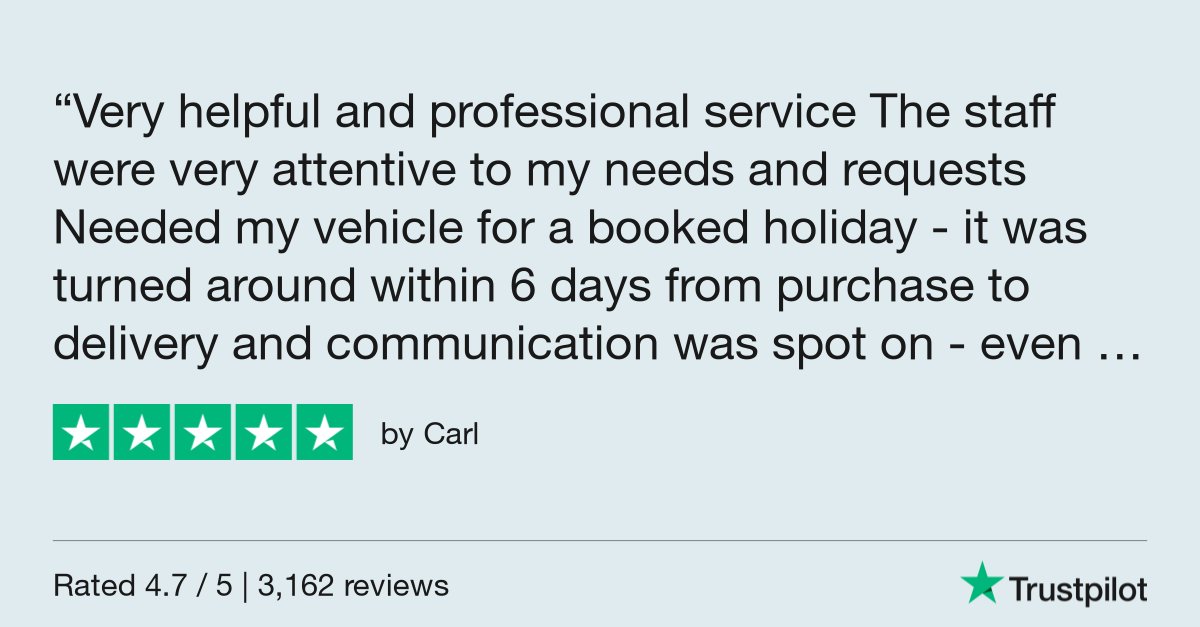 Carsauk's tweet photo. Check out our 5-star review on Trustpilot! https://t.co/S8pqvBqp1a https://t.co/aZ2sd2xaSH