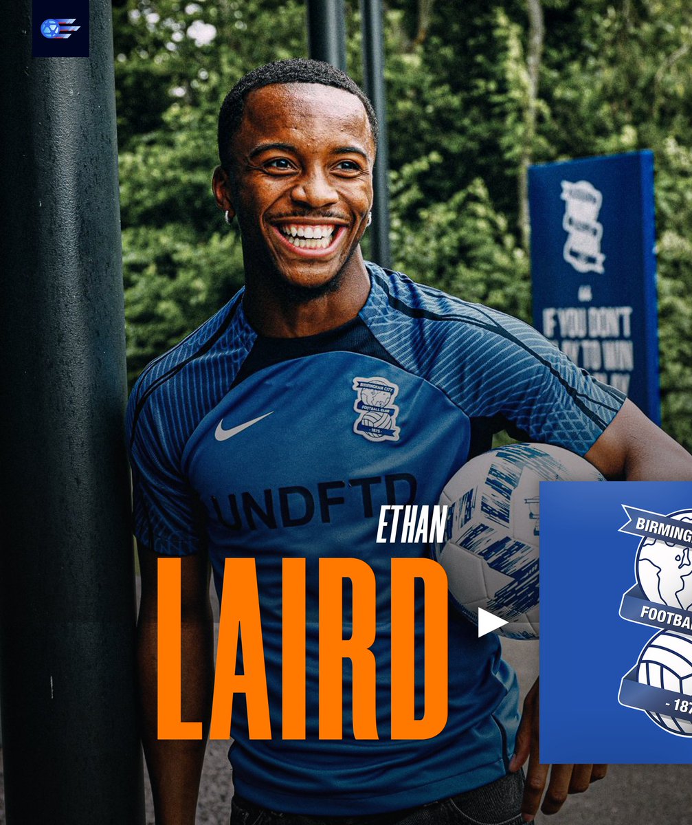 champ_central's tweet photo. Birmingham City have signed Manchester United defender Ethan Laird for an undisclosed fee. ✍️🔵
#ethanlaird #manchesterunited #birminghamcity https://t.co/cwC9SoJO1a