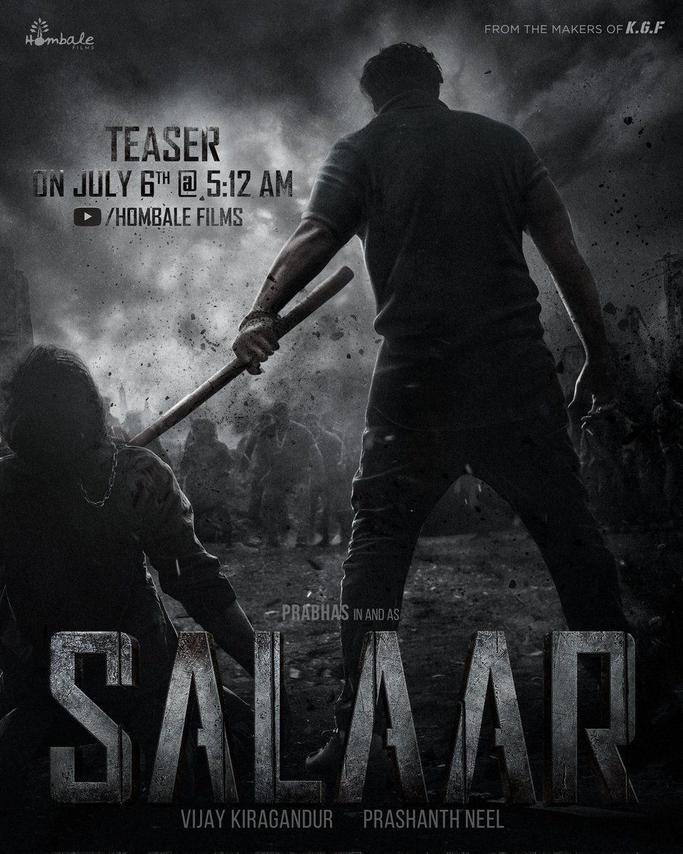 MekalaSatish5's tweet photo. Redefine the mass 🔥🔥
Teaser loading 🔥🔥🔥
#Prabhas https://t.co/ZOBKFrXTXT