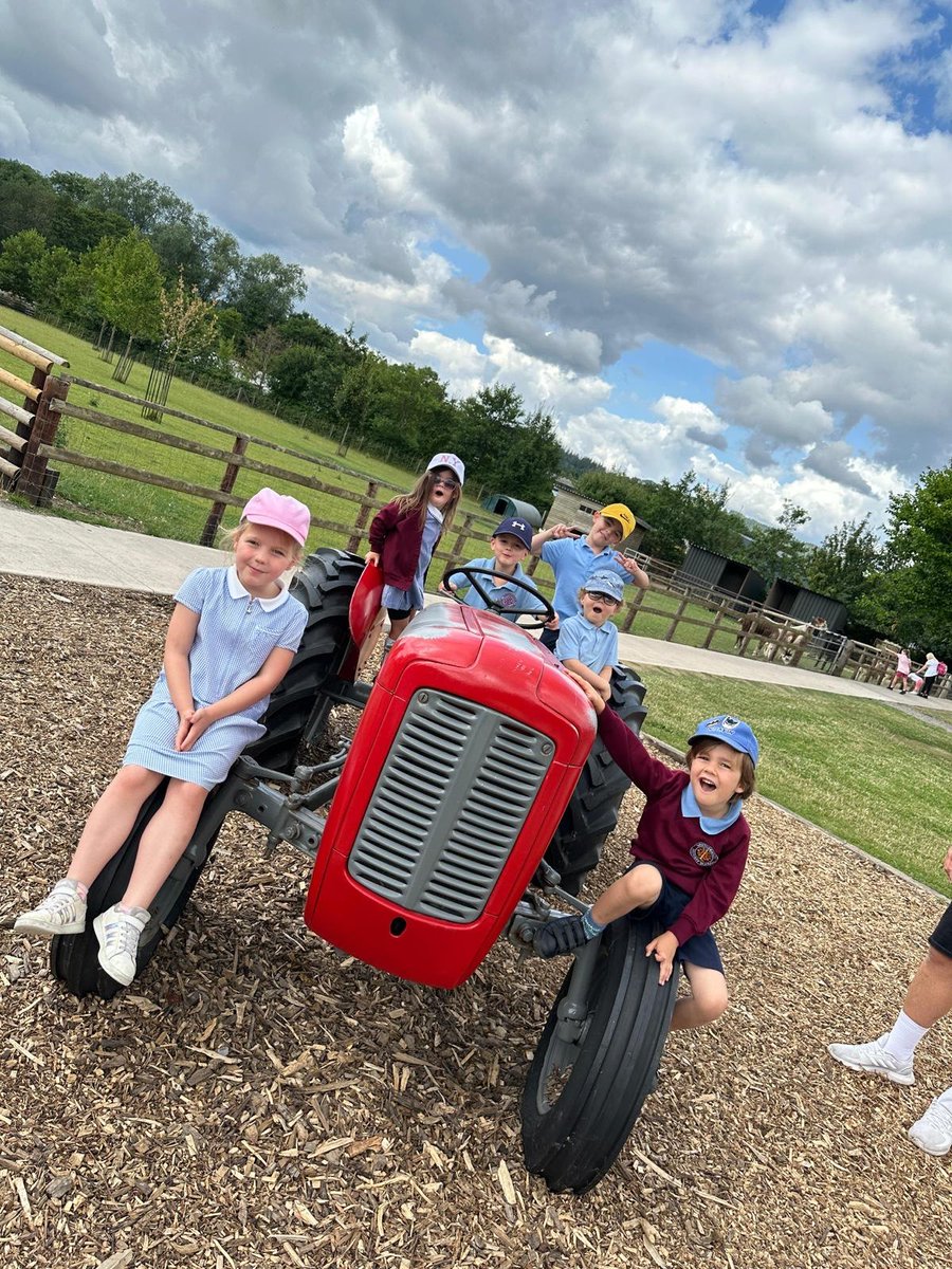whitchurchprm's tweet image. RSH enjoyed meeting the animals at Cefn Mably Farm Park.  #WPSRec