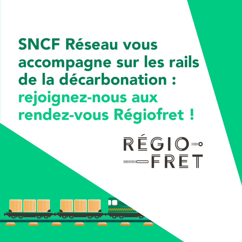 SNCFReseau's tweet photo. Le fret ferroviaire est indispensable à la transition écologique 🌍

Conviction portée avec nos clients &amp; partenaires, industriels et chargeurs au sein de #RegioFret au cœur de chaque territoire !