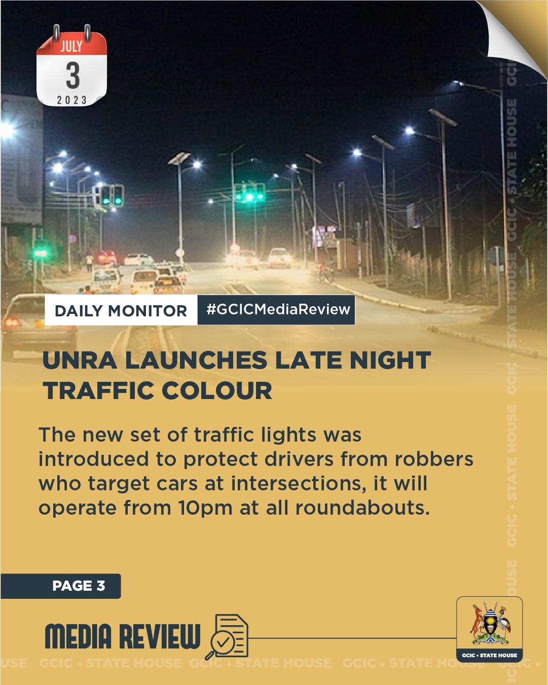 Government of Uganda on Twitter ".UNRA_UG launches late night traffic