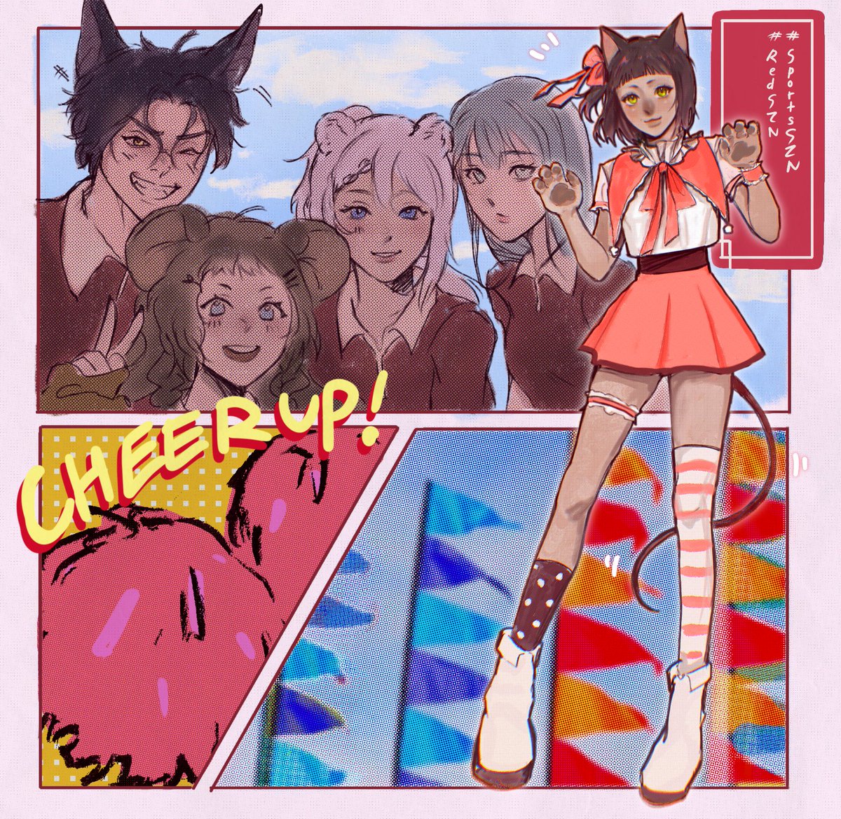 Cheldah_SZN's tweet photo. #SportsDaySZN
#RedSZN

(สีแดงฉู้วๆ 💪🔥❤️

//ขอบคุณที่ให้ยืมเด็กๆ วาดนะค้าบ) https://t.co/0Fzf0WggHr