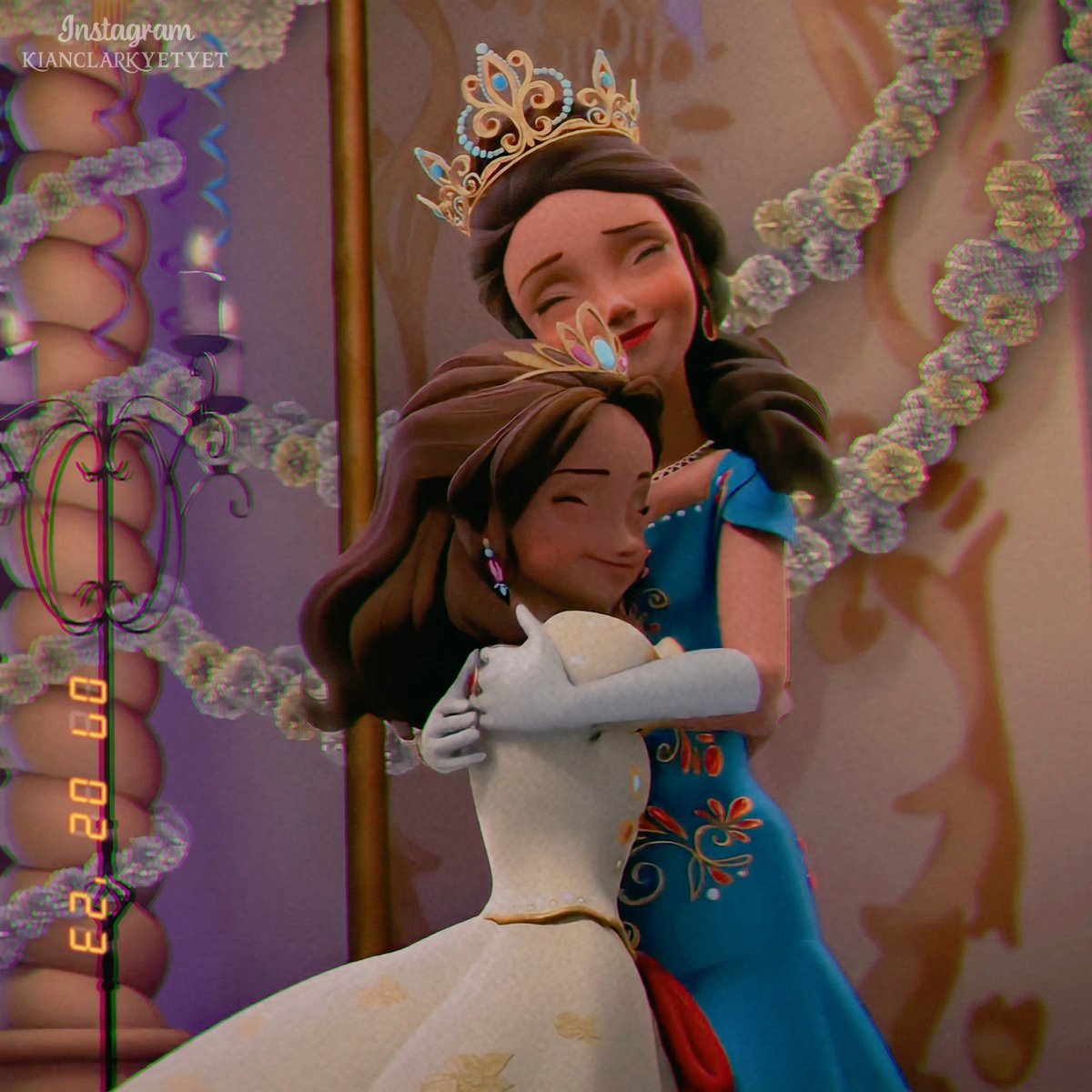 kianclark16's tweet photo. Elena Sending Hugs For Isabel 🥰
#ElenaOfAvalor #Icon #Aesthetic #SNOWApp #Edit https://t.co/BtzKXP73jp