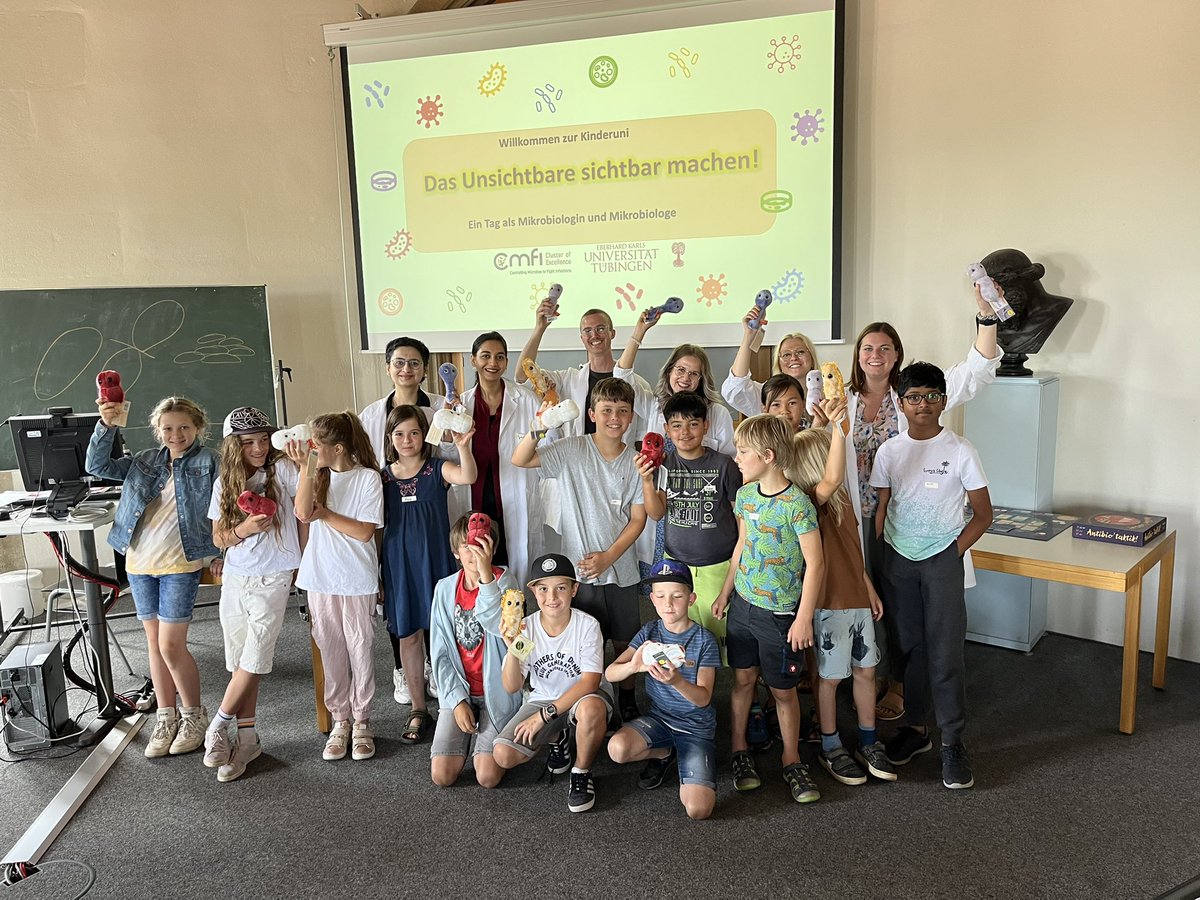 Payal Nashier (@nashierpayal) on Twitter photo On 1-July-23, I had the opportunity to be part of Kinder-Uni-Forschungstag, Children’s University Research Day. Met 10-12 yrs old children and introduced them to microbes & antimicrobial things around us with different activities. <a href="/CoE_CMFI/">Controlling Microbes to Fight Infections</a> <a href="/museum_uni_tue/">MUT - Museum der Universität Tübingen</a> <a href="/uni_tue/">Universität Tübingen</a> <a href="/PestBin_ITN/">PEST-BIN</a> On 1-July-23, I had the opportunity to be part of Kinder-Uni-Forschungstag, Children’s University Research Day. Met 10-12 yrs old children and introduced them to microbes & antimicrobial things around us with different activities. <a href="/CoE_CMFI/">Controlling Microbes to Fight Infections</a> <a href="/museum_uni_tue/">MUT - Museum der Universität Tübingen</a> <a href="/uni_tue/">Universität Tübingen</a> <a href="/PestBin_ITN/">PEST-BIN</a>