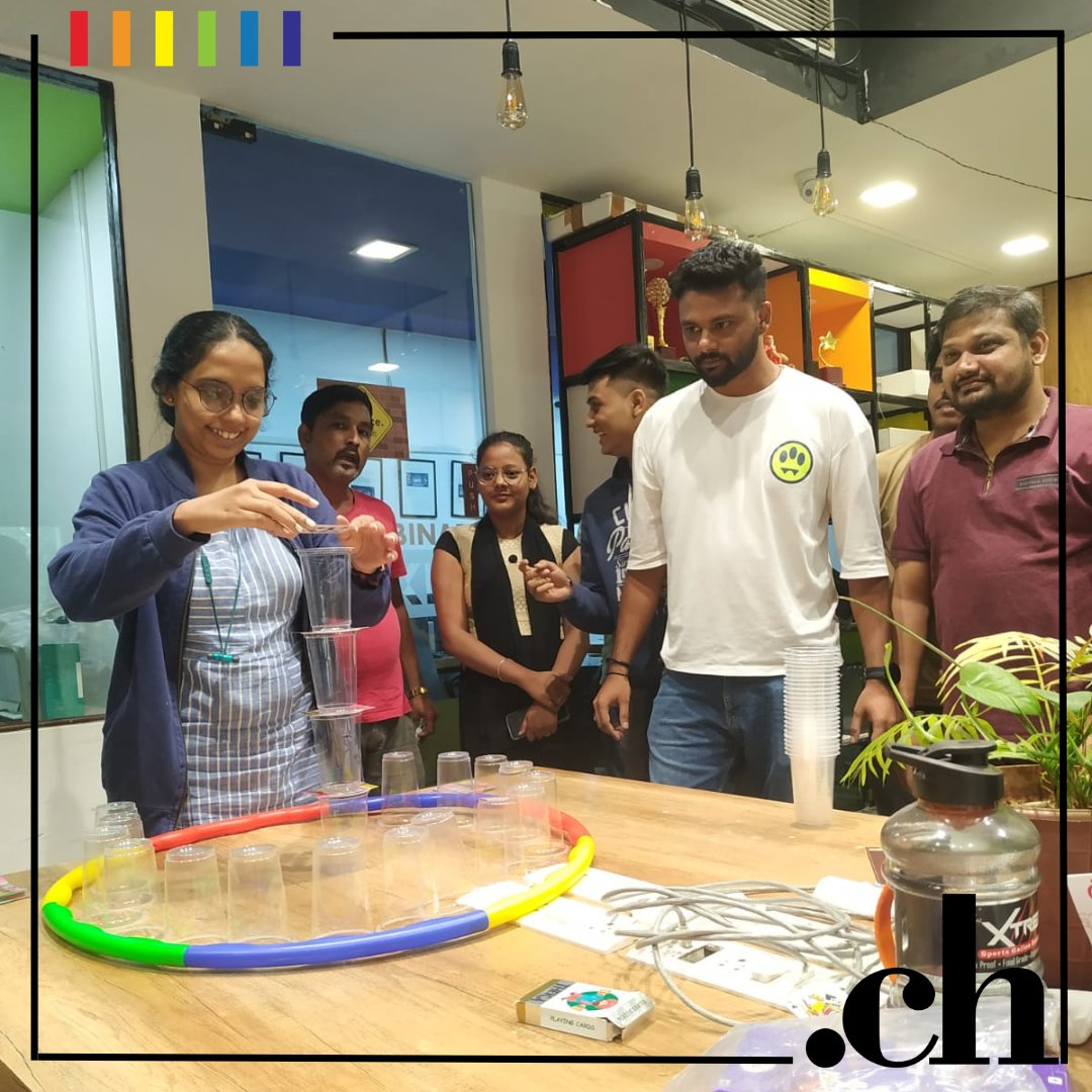 collectiveheads's tweet photo. A storm was brewing outside, but a fun session was brewing inside as we turned a simple Saturday into a SUPERB SATURDAY! Who knew so much fun could be had with just cups!

#employeeengagement #games #eventsagency #teamCH https://t.co/exLl5TXuHg