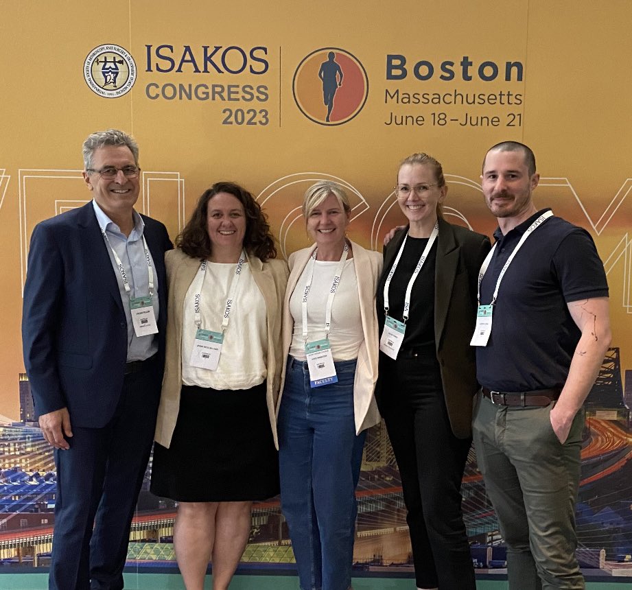 The 2023 ISAKOS Congress is done and dusted. 
This year taking place in Boston Massachusetts, it featured a number of OSV’s surgeons and support from our diligent research team.