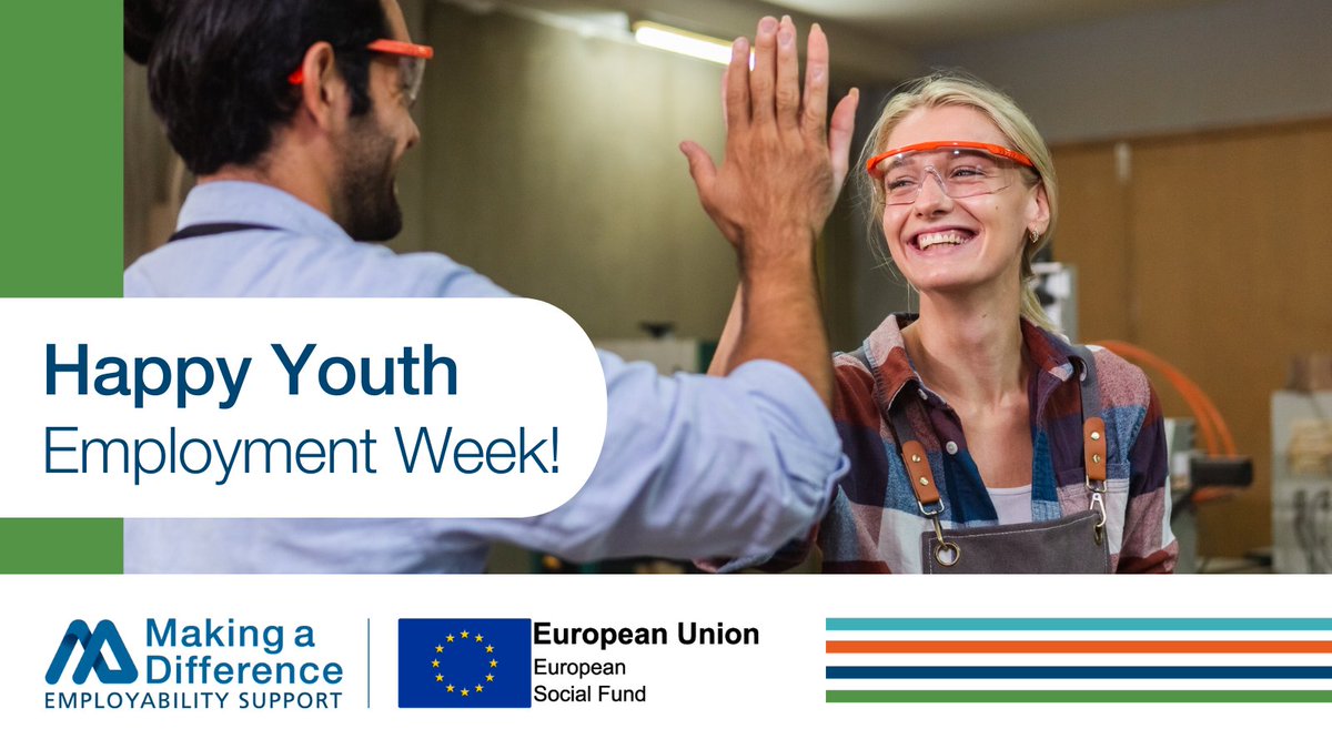 #YouthEmploymentWeek begins today! 🎉🎉🎉

It's a celebration of all things youth employment, hosted by @YEUK2012! Together we help connect you to opportunities and raise awareness of the benefits of hiring young people.

For more information visit youthemployment.org.uk/youth-employme…

#YEW23