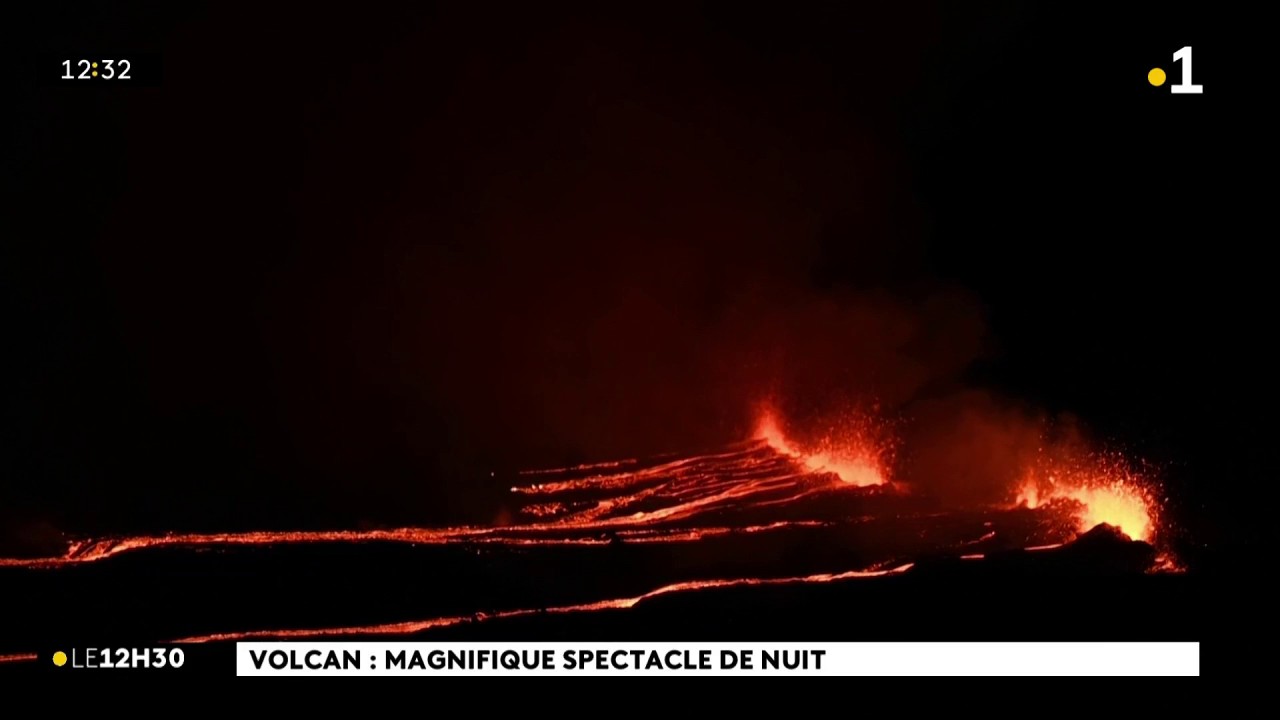 Réunion la 1ère on Twitter "L’éruption du Piton de la Fournaise se