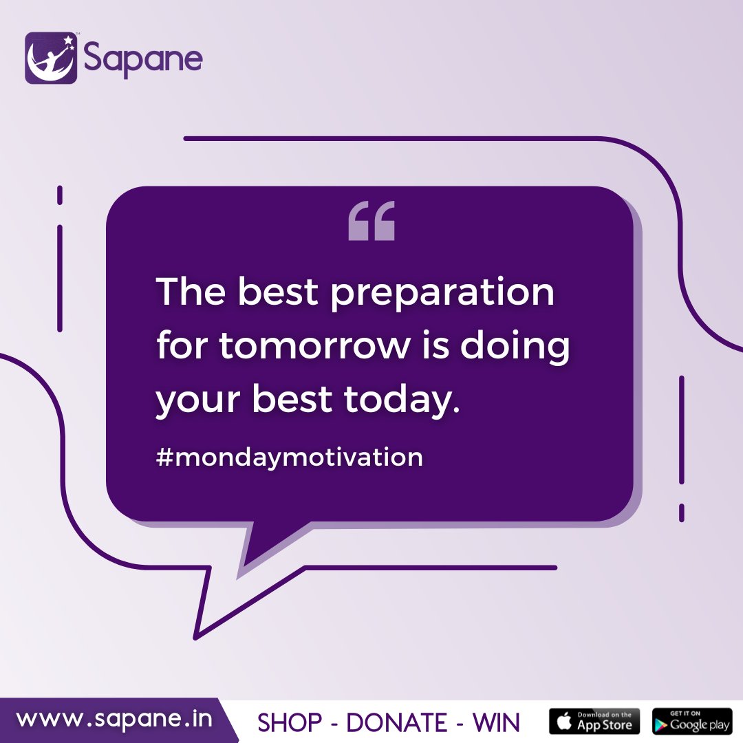 SapaneIn's tweet photo. ✅ Start your #week right!
🔮 Hold the vision, trust the process
.
✅ अपना #सप्ताह ठीक से शुरू करें!
🔮 दृष्टिकोण बनाए रखें, प्रक्रिया पर भरोसा रखें
.
#mondaymotivation #motivation #dailyquotes #quoteoftheday #thoughtoftheday #sapane #donate #dreambig #ngo #charity #shoptowin https://t.co/1zst0DkTBI