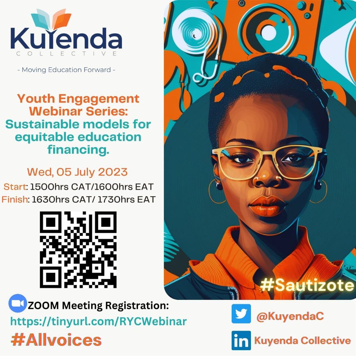 teach4zim's tweet photo. Kuyenda Collective will be hosting a Youth Engagement Webinar Series under the theme 'Sustainable Models for Equitable  Education Financing' @kuyendacollective
@gpforeducation
@oxfaminternational
@stimulusafrica
@fawema_malawi
@ecozim
@policy_forum

#teachforzimbabwe https://t.co/sgfVvzbsrJ