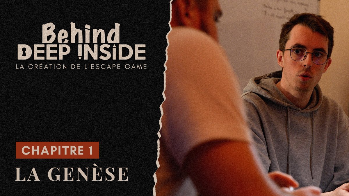 DeepInsideParis's tweet photo. Qui a regardĂ© les 2 premiers Ă©pisodes de Behind Deep Inside ? Cette sĂ©rie documentaire retrace les coulisses de la crĂ©ation de notre enseigne âš
RDV chaque soir à 18h sur Youtube pour un nouvel épisode jusqu'à samedi !
#deepinsideparis #escaperoom #escapegameparis https://t.co/IWxBRpcZlU