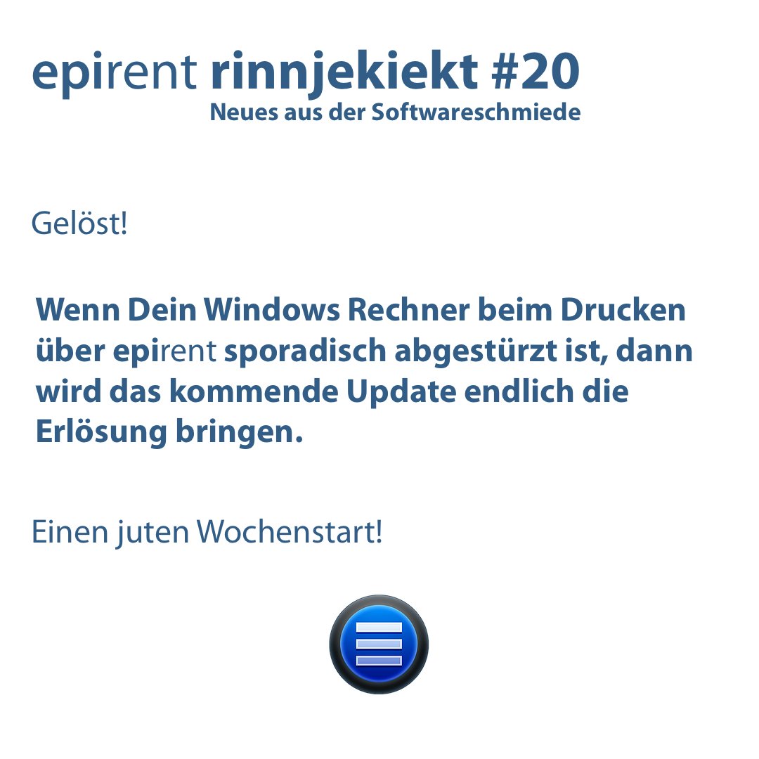 epirent - EPI development tweet media