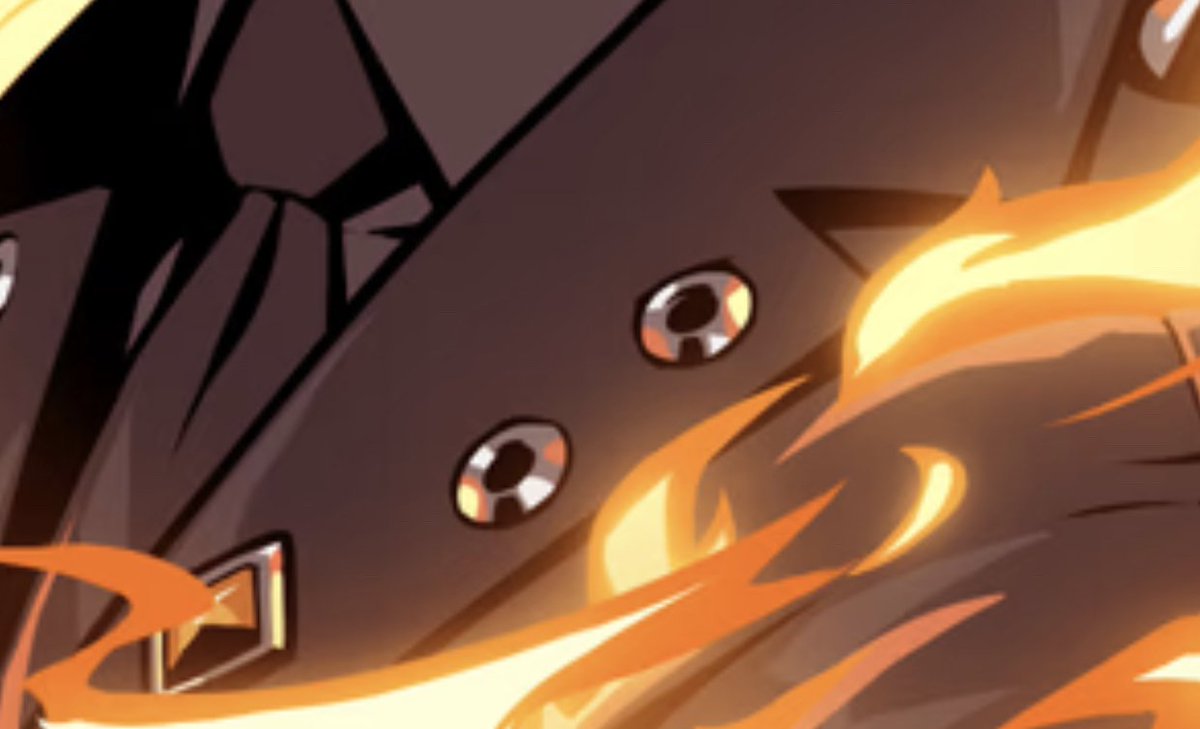 If anyone says the <a href="/Azuki/">Azuki</a>  art team doesn't put in effort they are blind, look at the small details with a slight tint of red at the silvers because of the fire surroundings.

Maybe the collection is at the wrong direction but don't ever say they don't put in the effort.