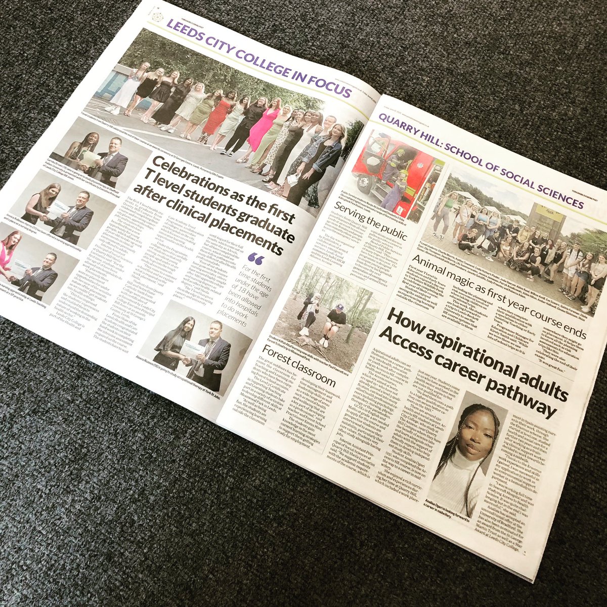 School of Health Science & Social Care tweet media