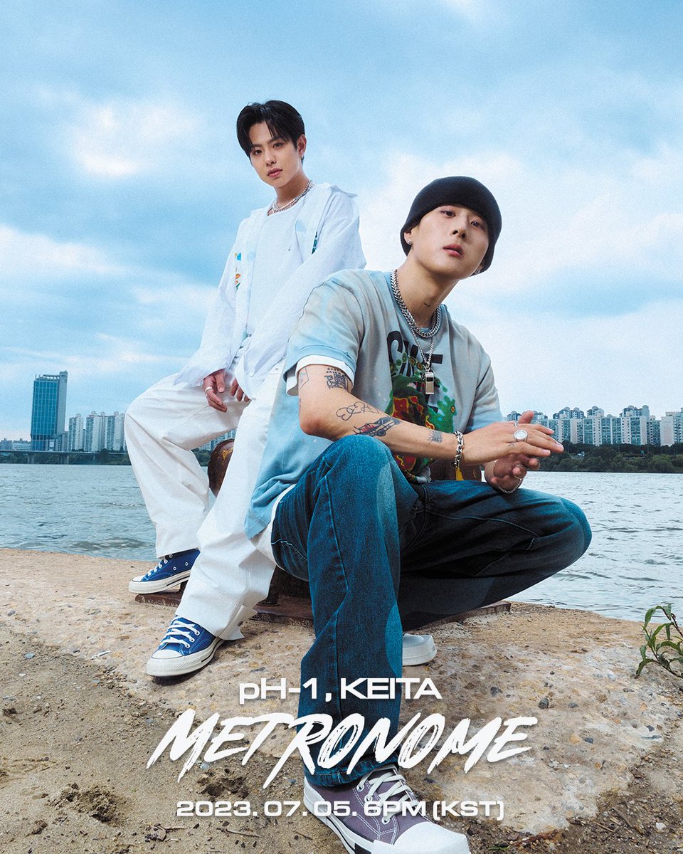 H1GHRMUSIC's tweet image. pH-1, KEITA - DS [Metronome]

1 2 3 &amp;amp; 4 let's count it up!

D-2 🗓 2023.07.05 6PM (KST)

@ph1boyyy
ㅤ
#pH1 #피에이치원
#KEITA #케이타
#Metronome #메트로놈
#H1GHRMUSIC #하이어뮤직
#RAINCOMPANY #레인컴퍼니