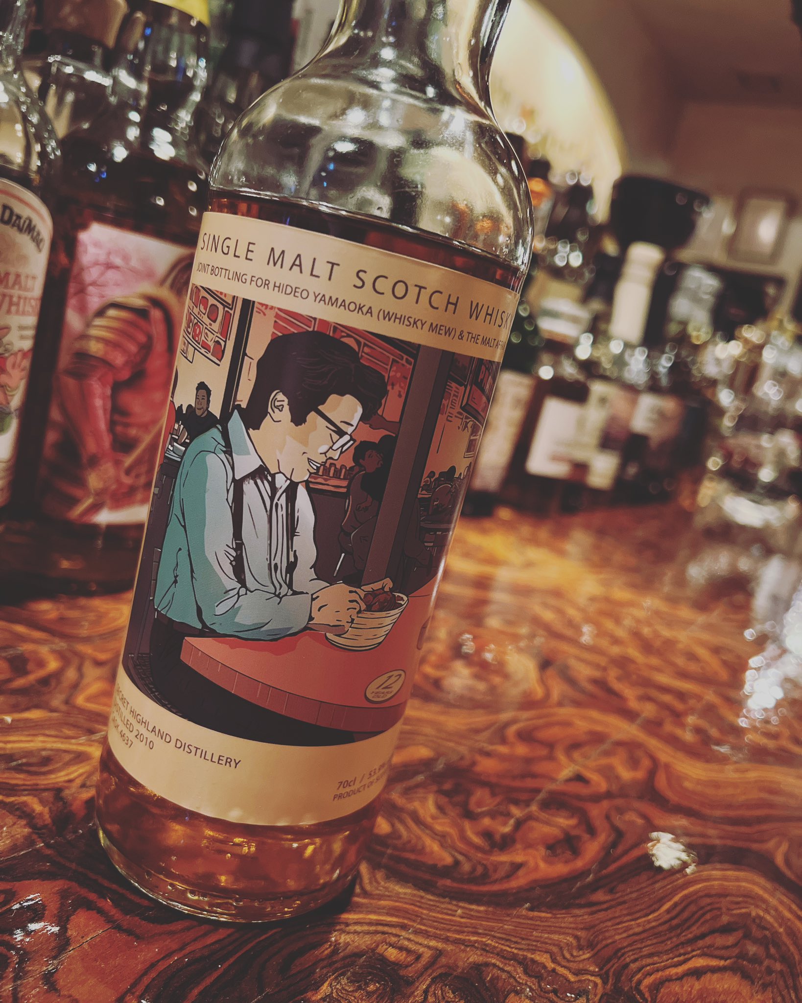 ウイスキー HIDEO YAMAOKA x THE MALT AFFAIR HIDEO YAMAOKA x THE MALT AFFAIR