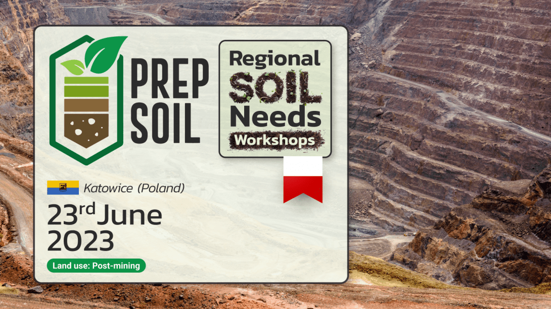 prepsoil's tweet photo. On 23 June, PREPSOIL held a #Soil Needs Workshop in Katowice, Poland 🇵🇱 The workshop aimed at defining #soilneeds & best practices for post-mining areas ⛏️
📢 A blogpost about the workshop is coming soon! 🔜
In the meantime, discover more details at 👉https://t.co/DE2gqdbpsT https://t.co/XSaOKgZ1Qc