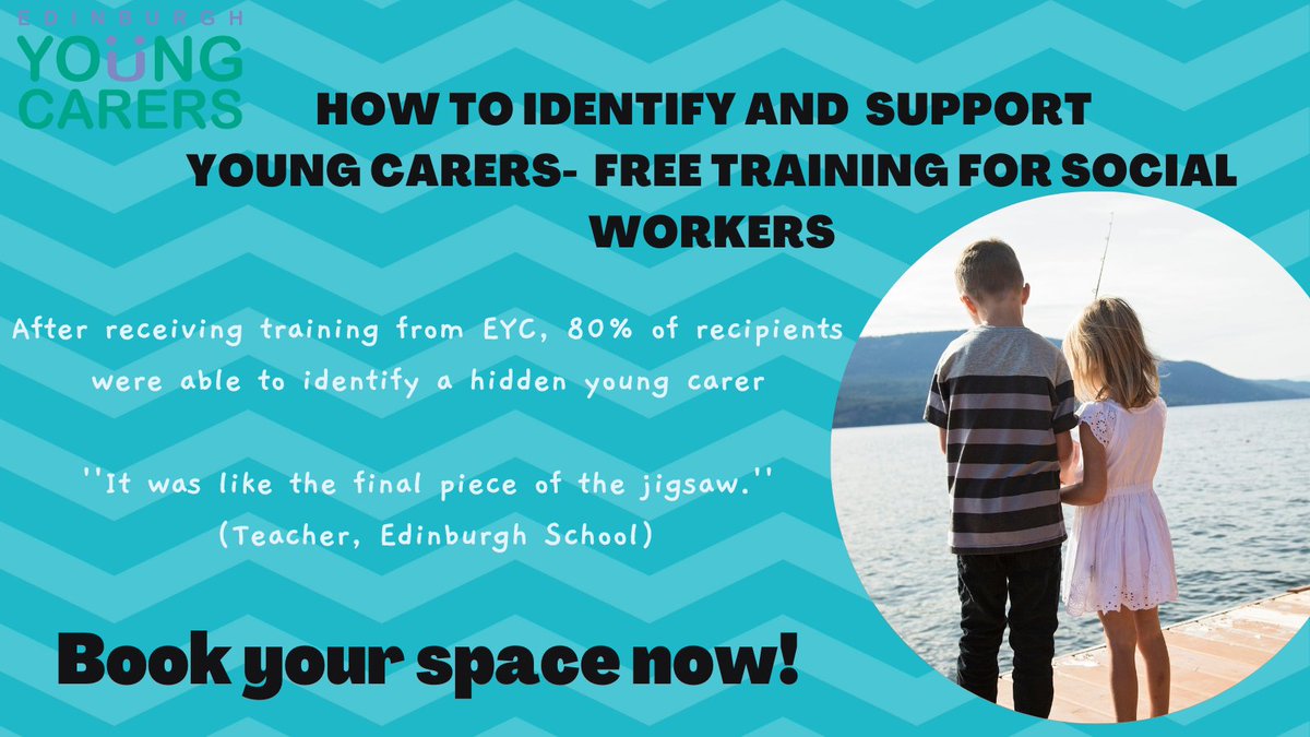 Sign up now for our free training: How to Identify and Support young carers for social workers. The training is open to anyone who works with children and families. July 4th 2023, 10am, Zoom. Email jennifer.lewis@youngcarers.org.uk to sign up or go to: eventbrite.com/e/social-worke…