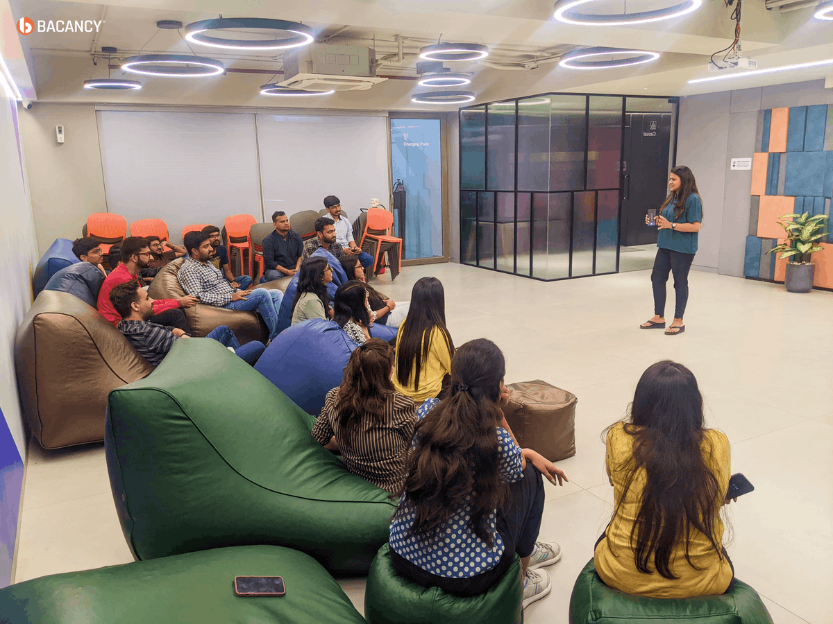 BacancyTech's tweet photo. At Bacancy, we value the importance of strong relationships and a supportive work environment. 

#HRBuddy #QASession #EmployeeEngagement #Transparency #KnowledgeSharing #HRSupport #Growth #ProfessionalDevelopment #BacancyTechnology #GrowWithBacancy #DedicatedToInnovation https://t.co/pMVdXDvYhz