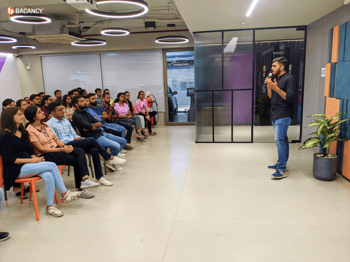 BacancyTech's tweet photo. At Bacancy, we value the importance of strong relationships and a supportive work environment. 

#HRBuddy #QASession #EmployeeEngagement #Transparency #KnowledgeSharing #HRSupport #Growth #ProfessionalDevelopment #BacancyTechnology #GrowWithBacancy #DedicatedToInnovation https://t.co/pMVdXDvYhz