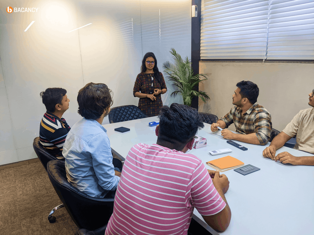 BacancyTech's tweet photo. At Bacancy, we value the importance of strong relationships and a supportive work environment. 

#HRBuddy #QASession #EmployeeEngagement #Transparency #KnowledgeSharing #HRSupport #Growth #ProfessionalDevelopment #BacancyTechnology #GrowWithBacancy #DedicatedToInnovation https://t.co/pMVdXDvYhz