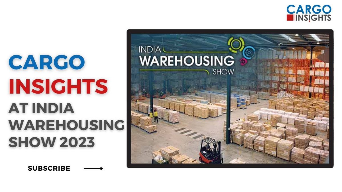 Part 1: Cargo Insights at India Warehousing Show 2023 

buff.ly/3NEIqzg      

Exploring the captivating journey of the warehousing industry.

#warehousing #indiawarehousingshow #cargo #logistics #supplychain