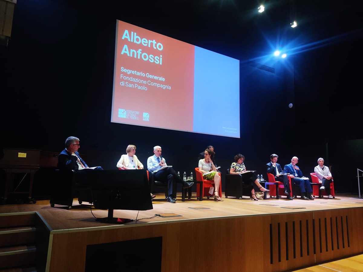 OCP - Osservatorio Culturale del Piemonte (@tweet_ocp) on Twitter photo "Il 2022 è ancora un anno di transizione, ma la strada è buona, considerando i dati della seconda parte dell'anno superiori a quelli del 2019. Ci sono dati di crescita economica e di partecipazione giovanile." Le parole di Alberto Anfossi, Segretario Generale <a href="/CSP_live/">Fondazione Compagnia San Paolo</a> "Il 2022 è ancora un anno di transizione, ma la strada è buona, considerando i dati della seconda parte dell'anno superiori a quelli del 2019. Ci sono dati di crescita economica e di partecipazione giovanile." Le parole di Alberto Anfossi, Segretario Generale <a href="/CSP_live/">Fondazione Compagnia San Paolo</a>