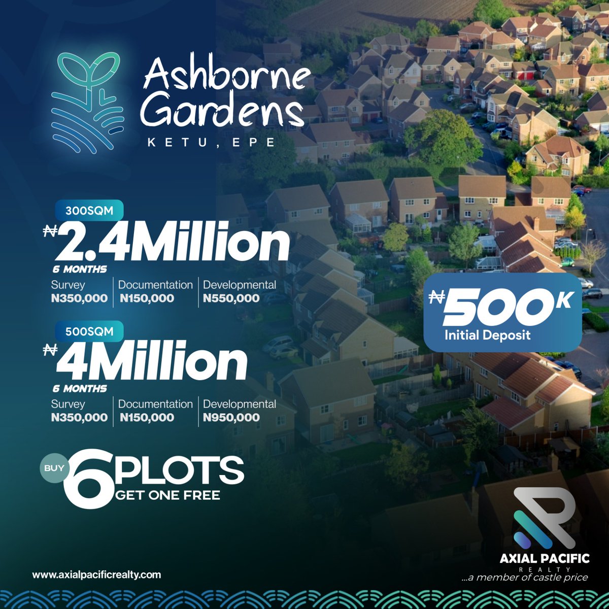 🏡 Discover Your Dream Home at Ashborne Gardens, Epe! 🌳
Ashborne Gardens offers the ideal blend of serenity and modern living.

👉 Learn more about Ashborne Gardens, Epe at housio.ng/property/ashbo… on Housio

#AshborneGardens #EpeProperty #LagosRealEstate #HousioNG