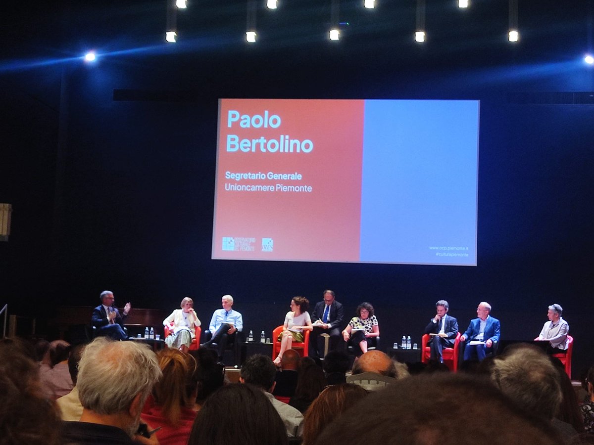 OCP - Osservatorio Culturale del Piemonte (@tweet_ocp) on Twitter photo "Abbiamo bisogno di confrontarci, crescere e permettere alle future generazioni di far parte di un contesto culturale più ampio e transfrontaliero." Le parole di Paolo Bertolino, Segretario Generale <a href="/Unioncamere_Pie/">Unioncamere Piemonte</a> "Abbiamo bisogno di confrontarci, crescere e permettere alle future generazioni di far parte di un contesto culturale più ampio e transfrontaliero." Le parole di Paolo Bertolino, Segretario Generale <a href="/Unioncamere_Pie/">Unioncamere Piemonte</a>