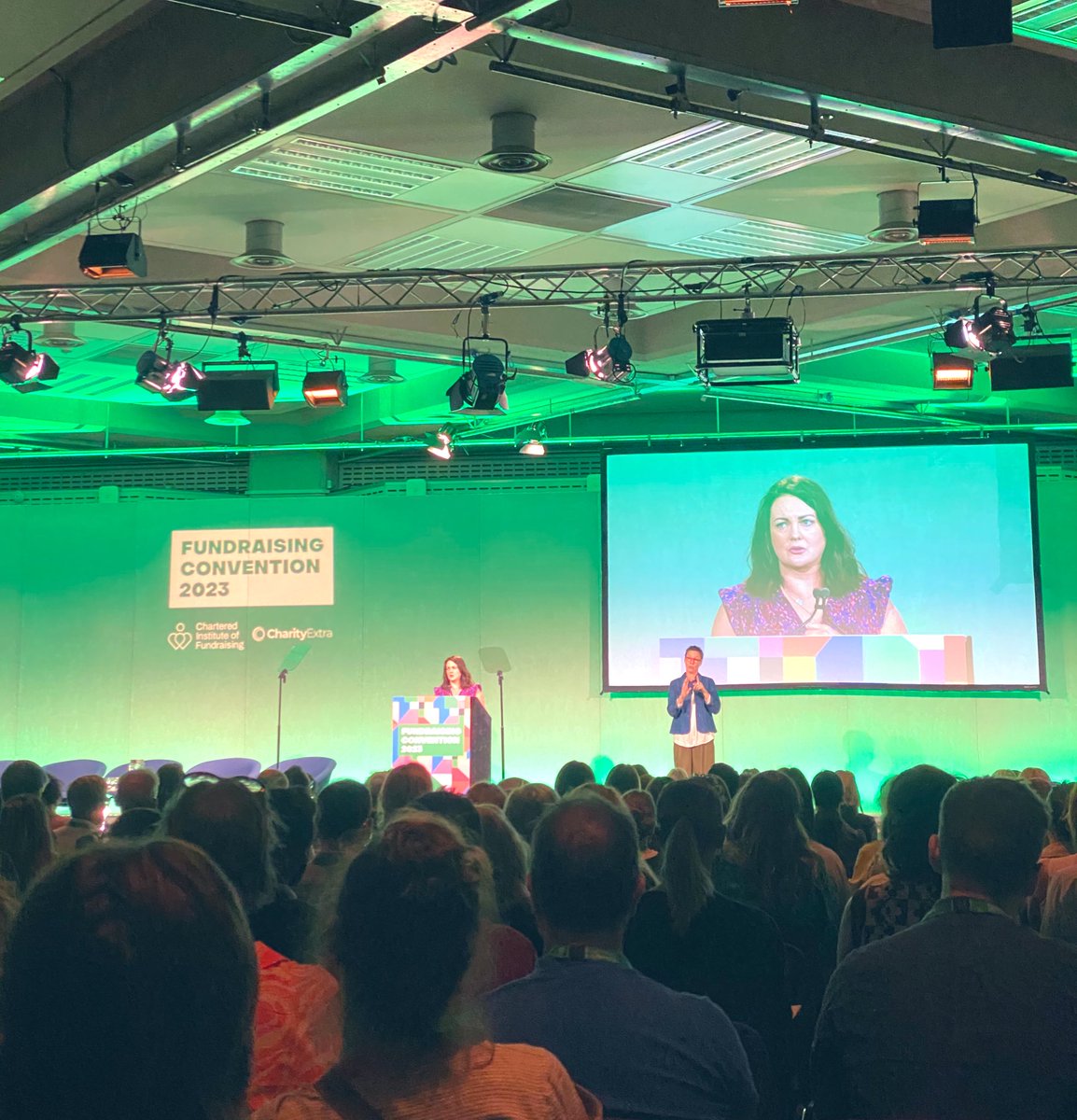 JamesBarker82's tweet photo. Tweets for the next few days will be from #CIOFFC National Fundraising convention @CIOFtweets. If you are about please say 👋🏻 in real life. Warm welcome from the fundraising icon @NadCampbell https://t.co/C6lnKuLidD