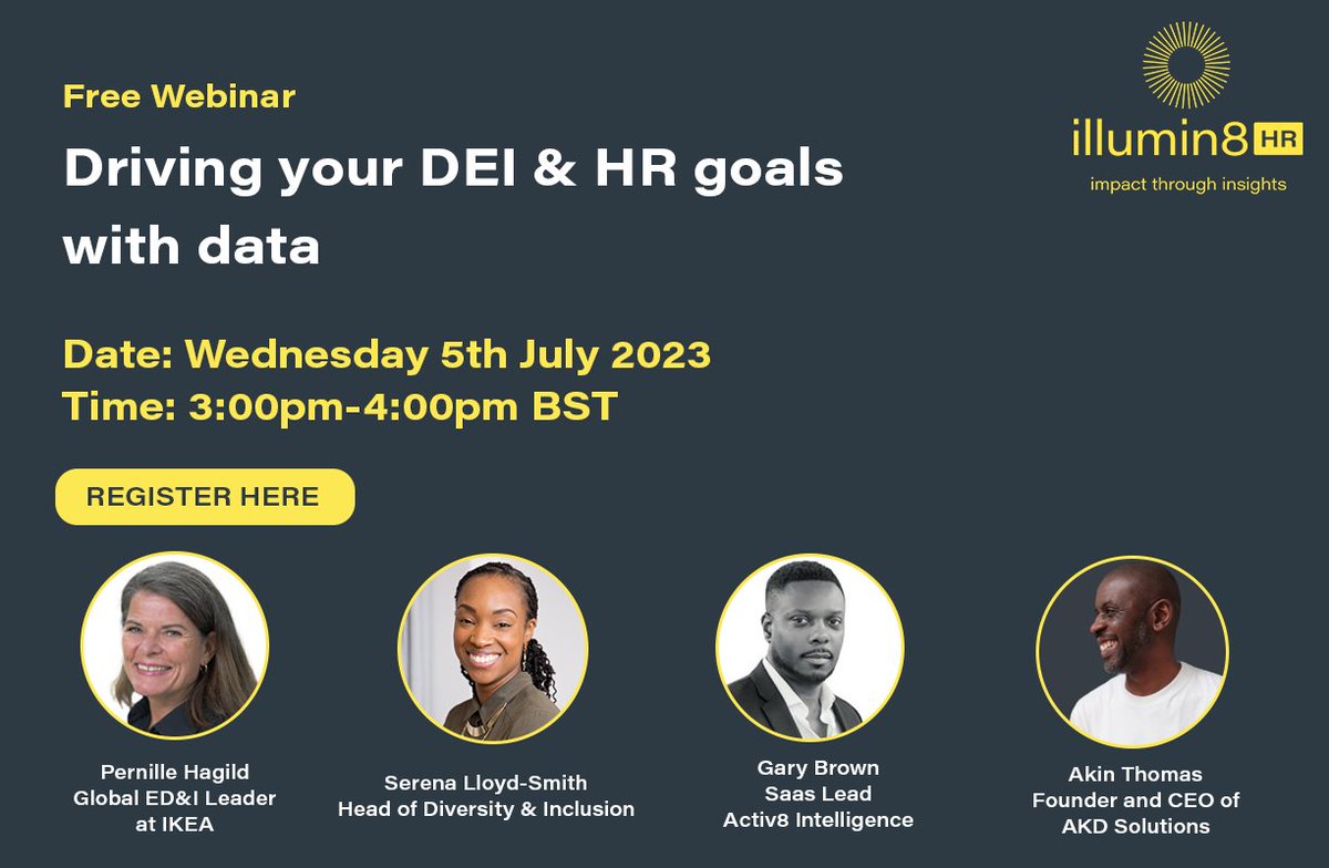 FREE webinar – just two days to go! Have you registered your place yet?
Register now for our free #HR and #PeopleAnalytics webinar: info.activ8intelligence.com/leadershipforu…
