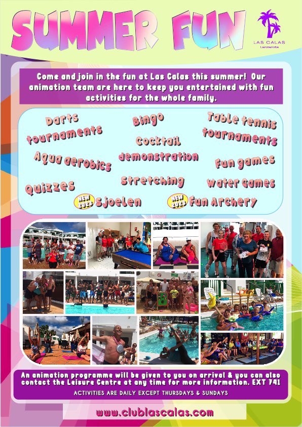 lascalasresort's tweet image. We are excited to share our new 2023 summer Animation and Kids Club activities with you……we can’t wait to see you all 🤩

#lascalas #lanzarote #charliebearkidsclub #animation