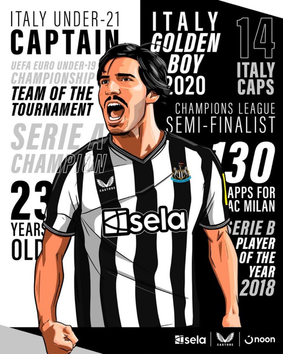 SerieA_Lawas's tweet photo. Sandro TOONali resmi menjadi pemain Newcastle. Baik-baik disana, Sandrino!
Semoga sukses di rantau. https://t.co/qufM8ucza9