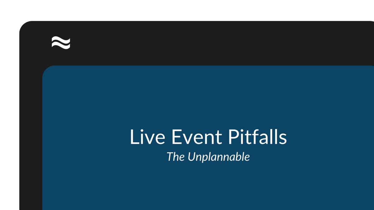 Things don't always go as planned during an event. It happens &amp; unfortunately there's no way to avoid it. This week's article provides an outline of common event pitfalls &amp; shares a few tips on how to prepare your team.

link.allyalexandrou.com/FwcO

#allyalexandrou #conference #Event