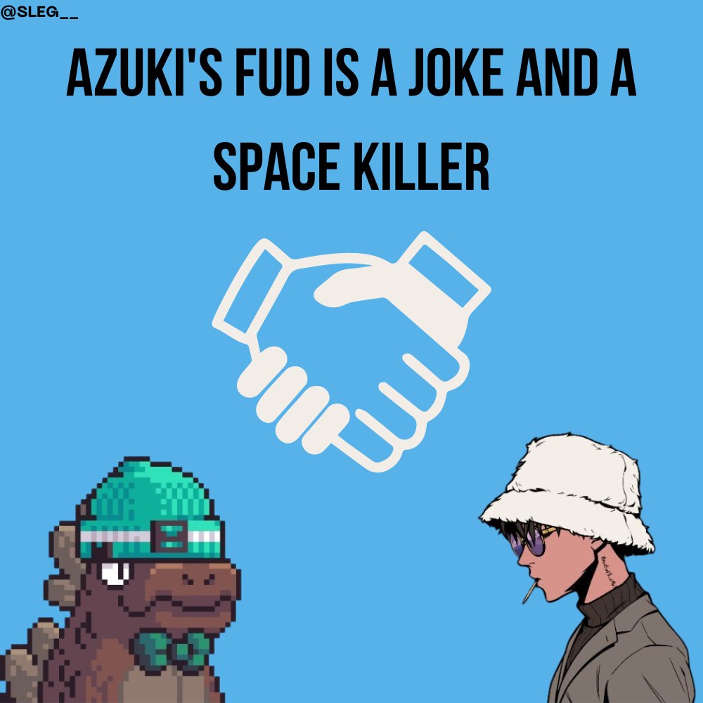 Gm, fam.

I thought that <a href="/Azuki/">Azuki</a> FUD will stop these weekends but it seems to get even more hype so let me explain some stuff.

The shit with DAO that wants to get 20k ETH back is a joke. They want to hire a lawyer to do what?

They invested these money themselves, nobody promised