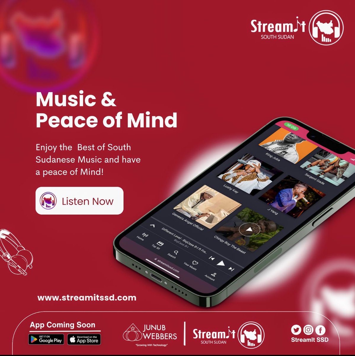 StreamitSsd's tweet photo. Music and Peace of Mind are inseparable 🇸🇸 #SSOT https://t.co/I3ddPdKnoY