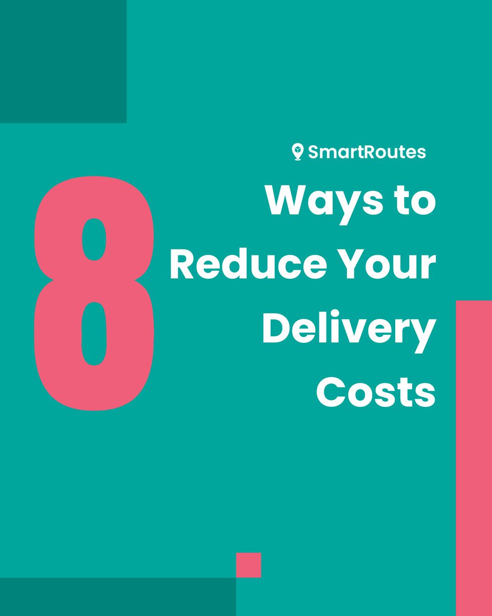 smartroutes's tweet image. We've put together 8 of our top tips to help businesses like yours optimize their delivery operations and unlock substantial savings.

🔗 Read more here: bit.ly/44C1YfH 

#DeliveryOptimization #CostSavings #BusinessHacks #SmartRoutes #EfficiencyBoost "