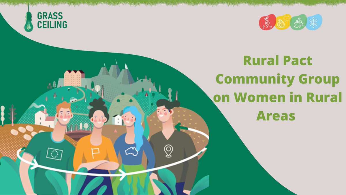 GRASS CEILING Project is the first <a href="/HorizonEU/">Horizon Europe 🇪🇺</a> project launching a Community Group in the <a href="/EURuralPact/">EU Rural Pact</a> 👏 The approved group aims to raise awareness of the needs and challenges faced by #women in #rural areas and of emerging opportunities 👩‍🌾🚀
grassceiling.eu/grass-ceiling-…