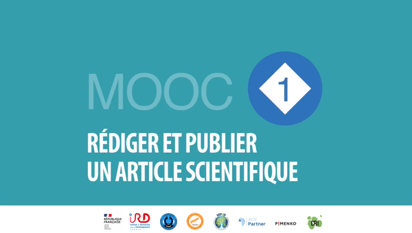 📢 Super nouvelle !

Le cours «Rédiger et publier un article scientifique» de l’<a href="/ird_fr/">IRD.fr</a> est désormais ouvert !

Inscrivez-vous dès maintenant : fun-mooc.fr/fr/cours/redig…

#Apprentissage #coursenligne